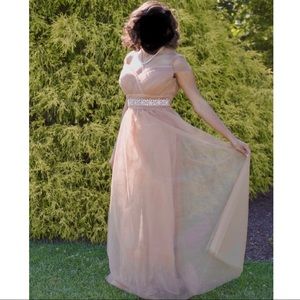 Prom Dress - Cappuccino Color